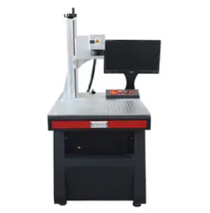 mini cabinet type UV marking machine for text pattern marking
