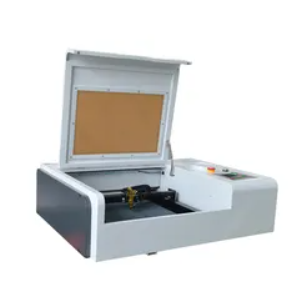 desktop 40w 50w co2 laser engraving machine for leather clothing machine