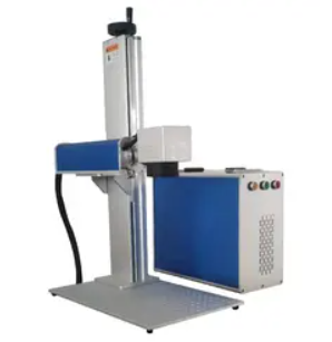 Split Type Mini Portable Laser Engraving Machine 20w 30w 50w Fiber Laser Marking Machine for metal barcode