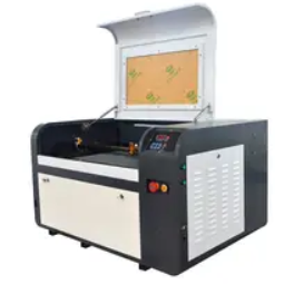 laser engraving machine for a thin mirror
