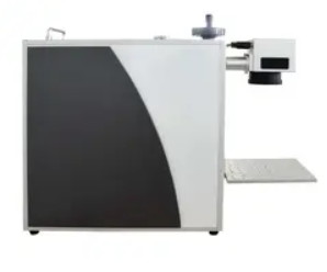 Split Type Mini Portable Laser Engraving Machine 20w 30w 50w Fiber Laser Marking Machine for metal barcode