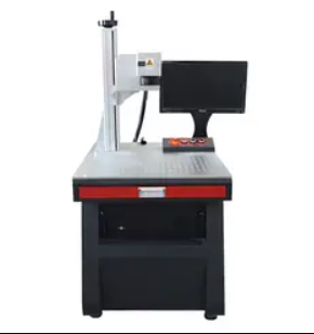 mini cabinet type UV marking machine for text pattern marking